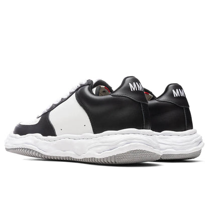 Wayne Low OG Sole Leather Sneaker Black White