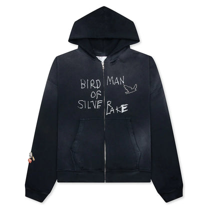 Birdman Of Silver Lake Hooded Sweatshirt Black