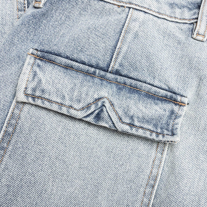 Reza Denim Double Knee Pant Indigo