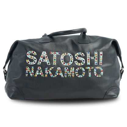 Studded Weekender Bag Black
