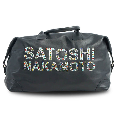 Studded Weekender Bag Black
