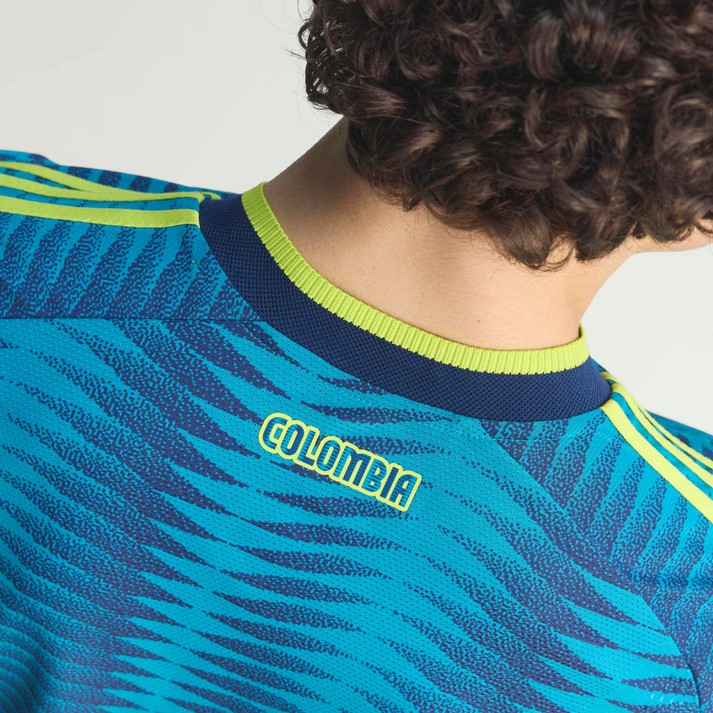 adidas Colombia Away Authentic Mens Soccer Jersey 2026 Mistery Petrol Navy