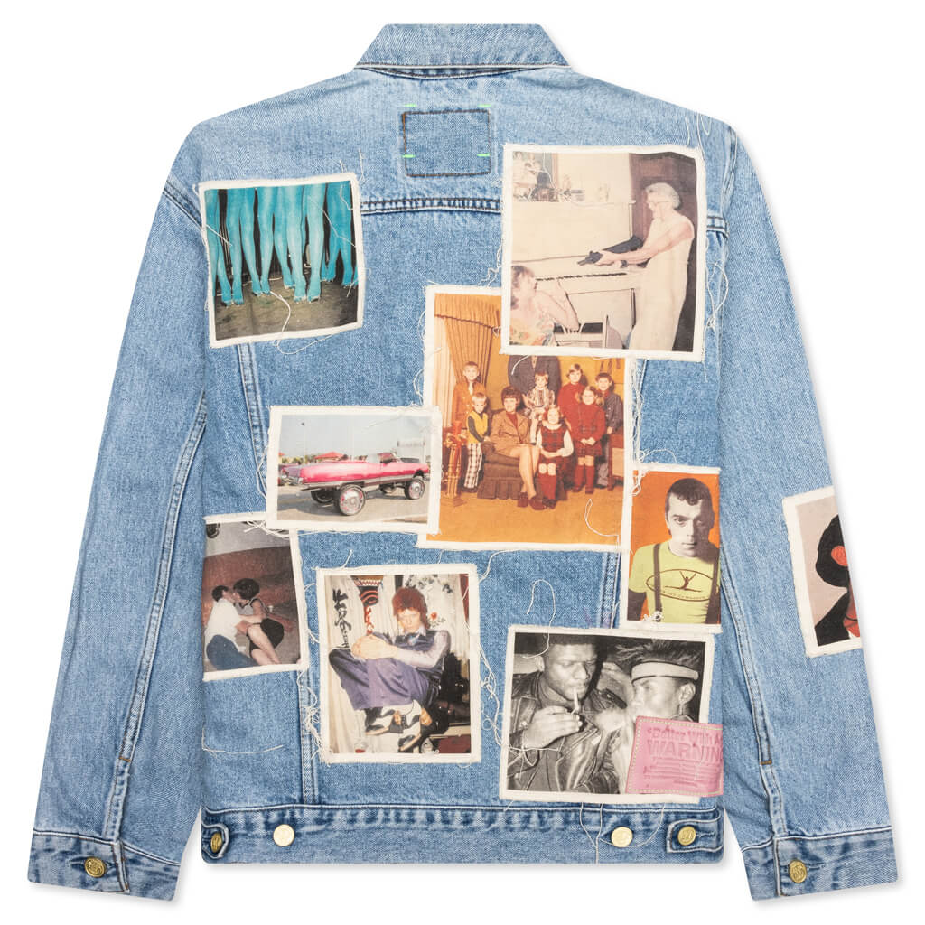 Portrait Denim Jacket Multi