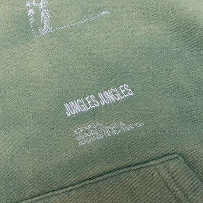 Hard Times Never Last Hoodie Green