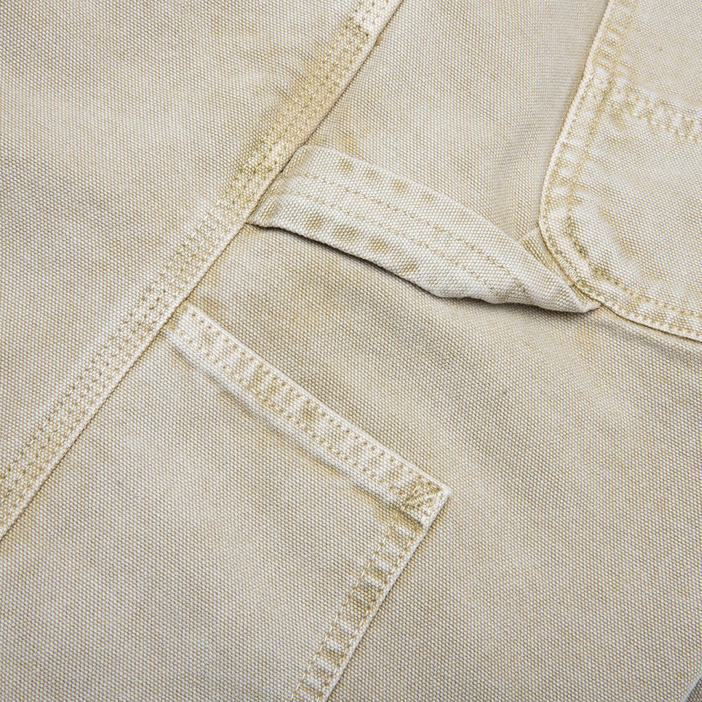 Single Knee Short Dusty Hamilton Brown Chalk Wash