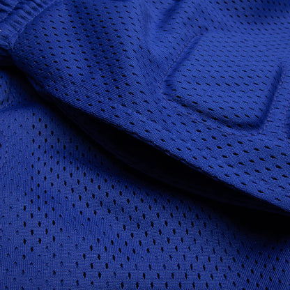 Mesh Moto Short Blue