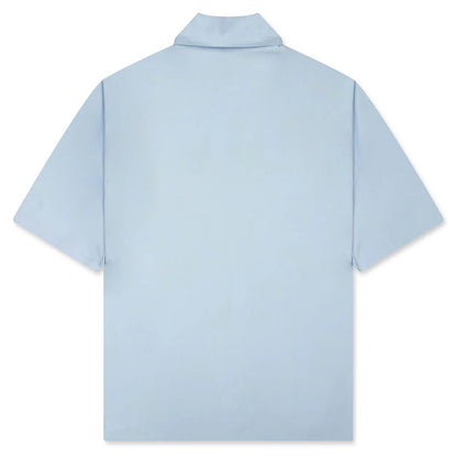 Lightweight Cotton Poplin Shirt Powder Blue