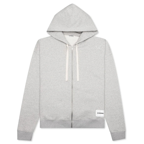 Logo Patch Zip Up Jacket Powder Green