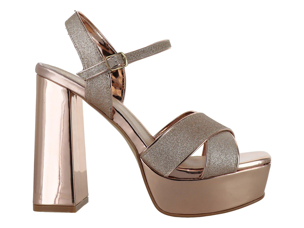 Zapatillas de Fiesta ROZE Oro Rosado para Mujer
