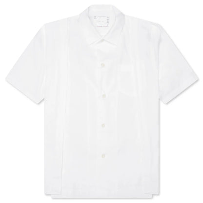Cotton Poplin Shirt Off White