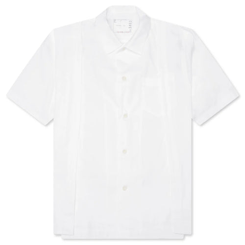 Cotton Poplin Shirt Off White