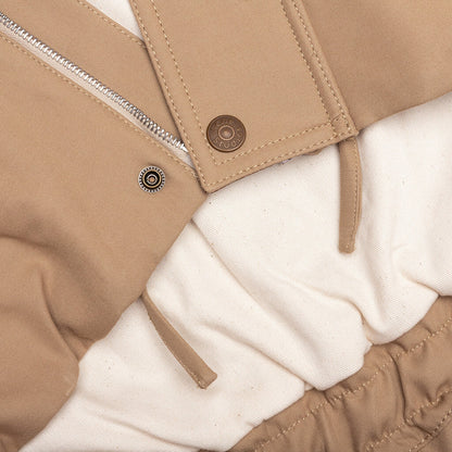 Twill Jacket Khaki Beige