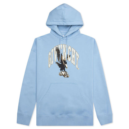 Slim Fit Hoodie Light Blue