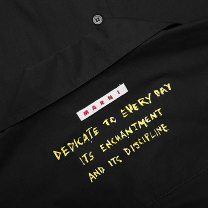Cuffs Compact Shirt Black