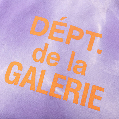 French Zip Hoodie Purple