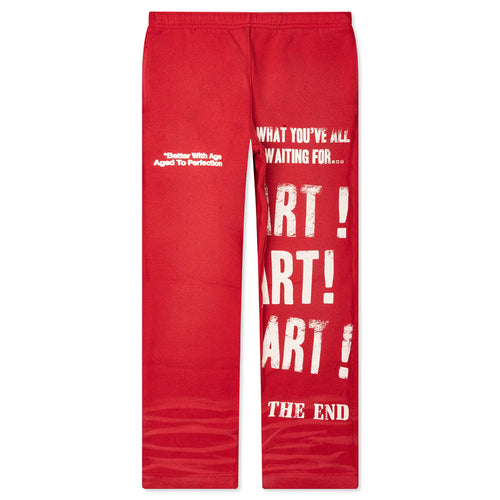 Superficial Sweatpants Red