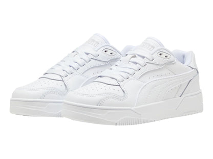Tenis PUMA RBD Break Low Blanco y Gris para Niño