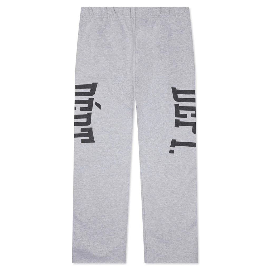 Dept Post Workout Sweatpant Heather Grey
