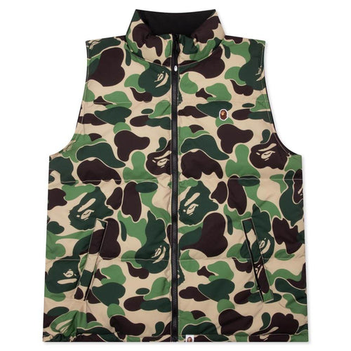 Abc Camo Reversible Down Vest Green