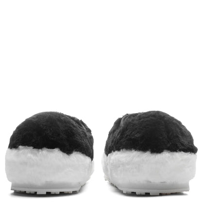 Black Teddy Tennis Sneaker Lily White Black