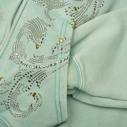 Crystal Hoodie Teal