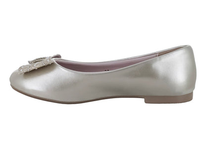 Zapatos Planos Tropicana Metalizados Mercurio para Niña