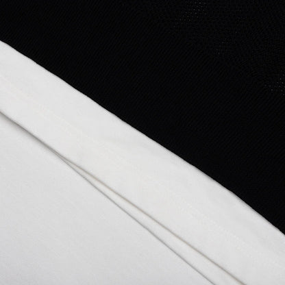 Cotton Jersey x Polyester T Shirt White
