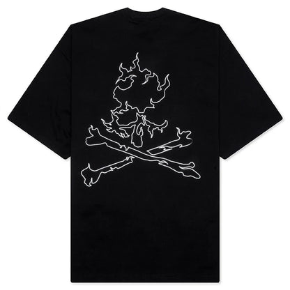 OGlassbeaded S S Tee Black