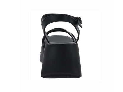 Sandalias Luna Rosa Negro para Mujer