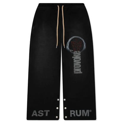 Provoke Sweatpant Black