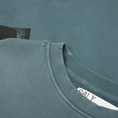 Streetwise Airbrush Crewneck Teal