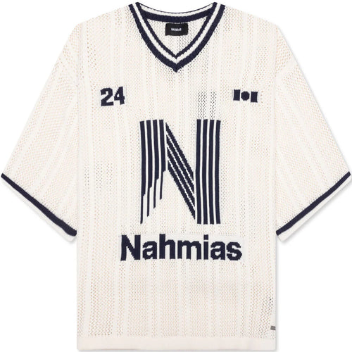 Knitted Tech N Football Shirt Ivory