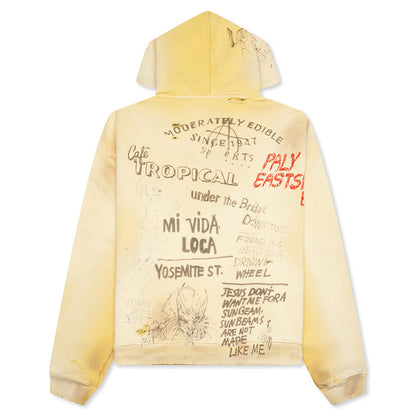 Epds Hooded Sweatshirt Yellow