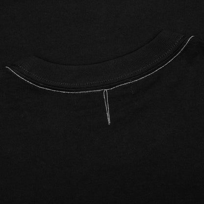 Oversized Ballchain Tee Black Silver