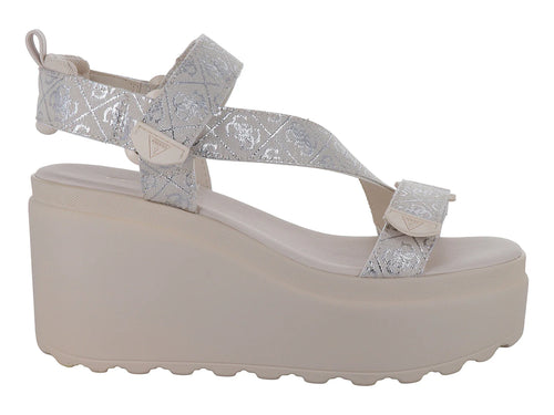 Sandalias Guess Natural de Plataforma para Mujer
