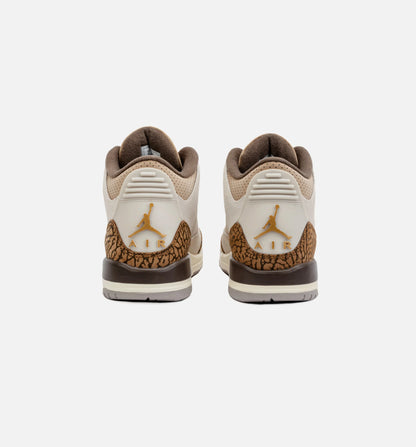 Air Jordan 3 Retro Palomino Grade School Lifestyle Shoe Light Orewood Brown Palomino