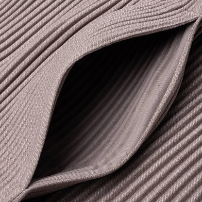 Kersey Pleats Pants Gray
