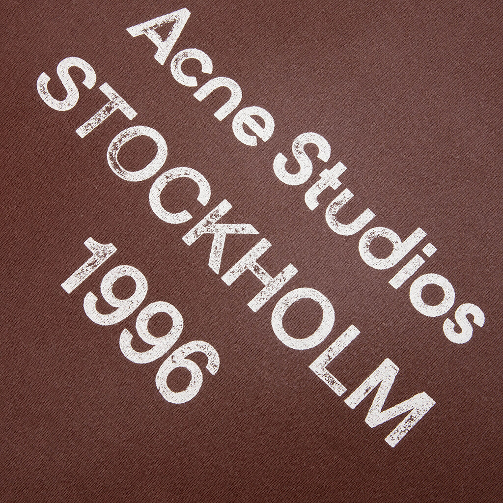 Logo Hooded Sweater Chocolate Brown