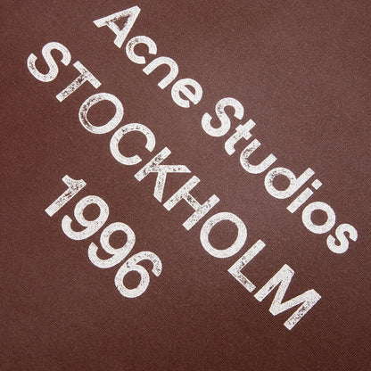 Logo Hooded Sweater Chocolate Brown