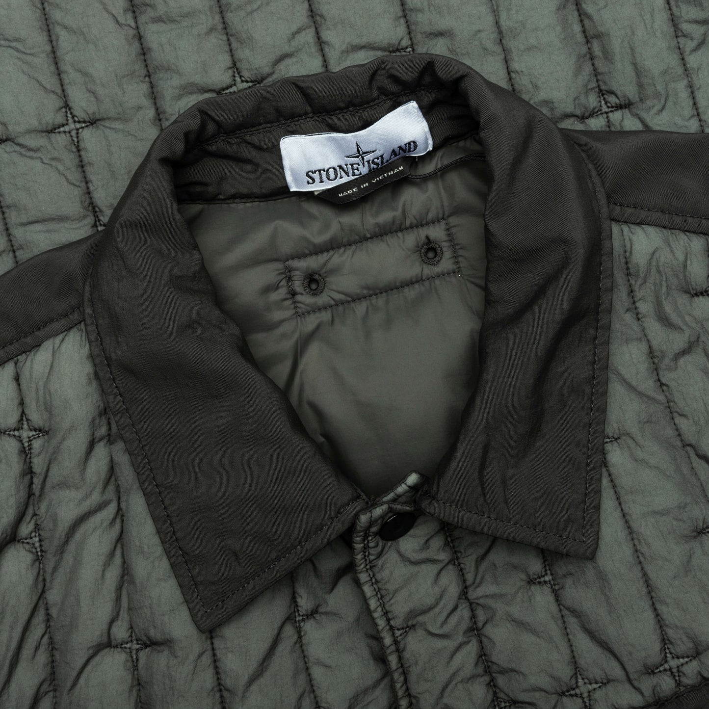 Quilted Nylon Stella Jacket Musk