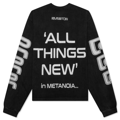 After Death CVA L S Tee Jet Black