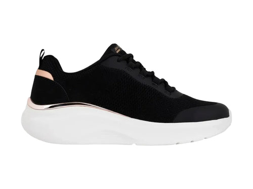 Tenis Skechers BOBS Sport Negro para Mujer