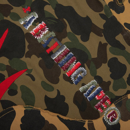 1st Camo Upcycled Relaxed Fit Full Zip Hoodie Multi