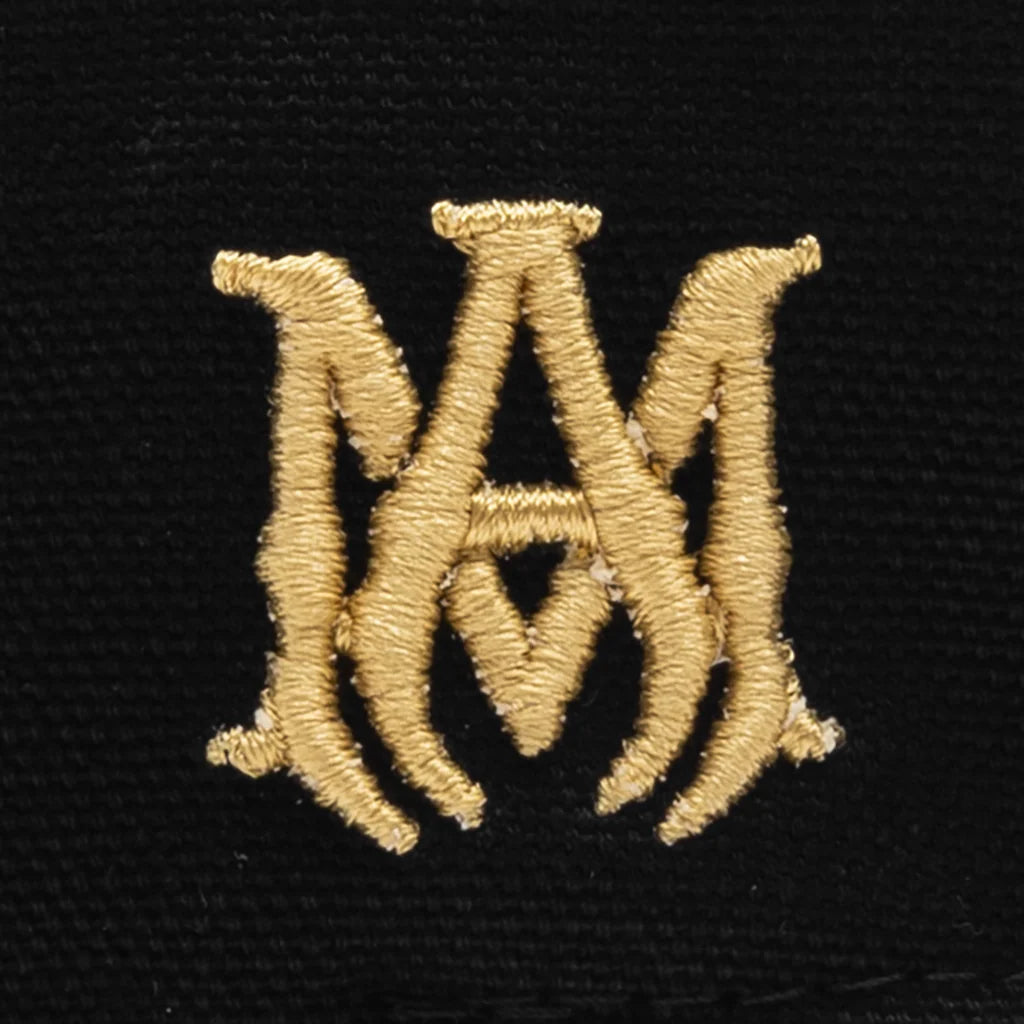 Amiri Hollywood Canvas Hat Black