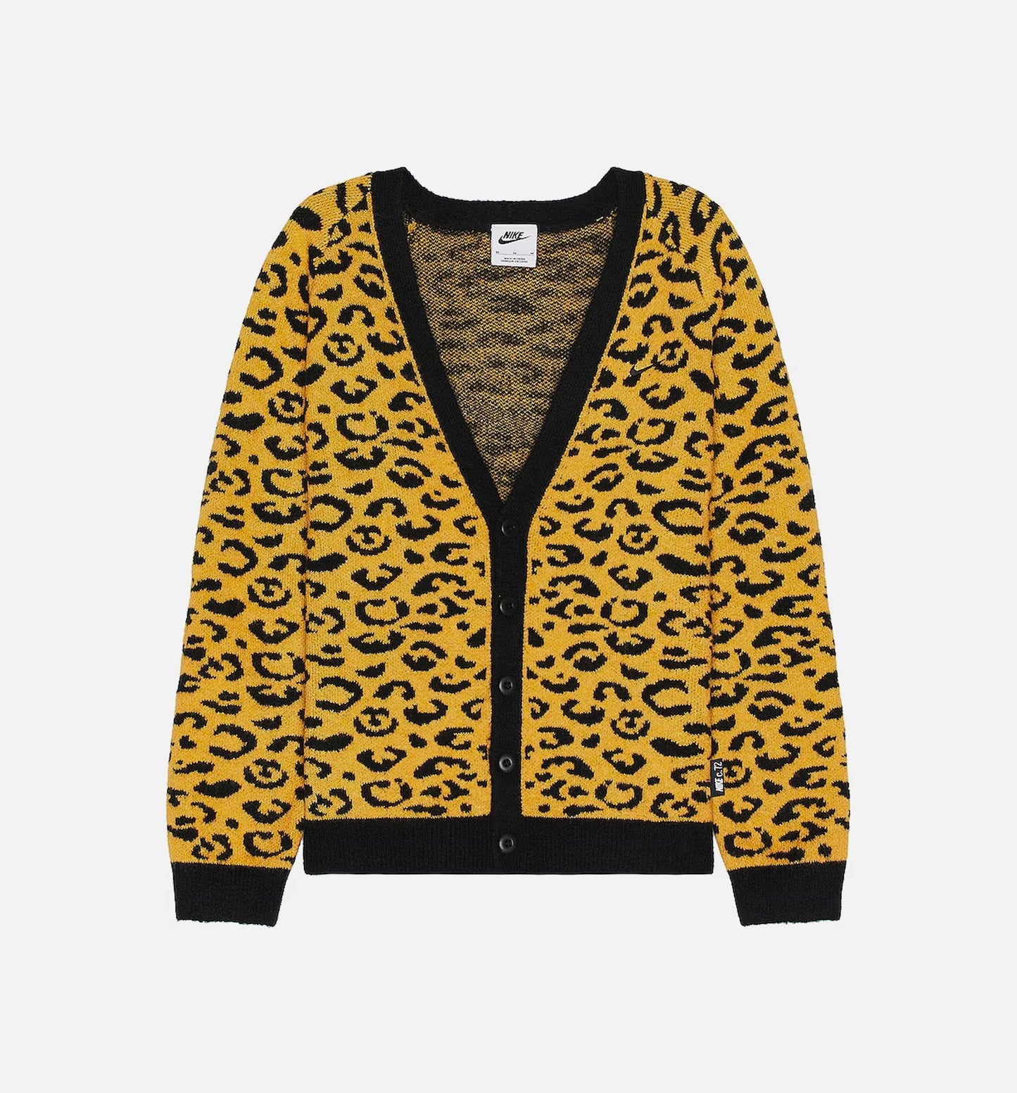 NSW Circa Mens Cardigan Yellow