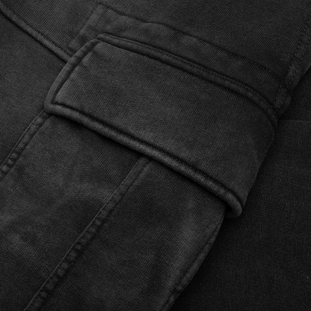 Jersey Cargo Pants Black