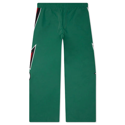 New Age Track Pant Green Red