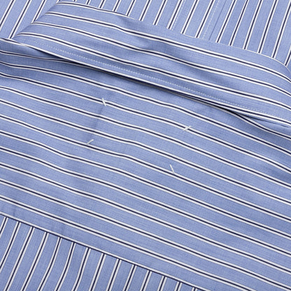 Striped L S Shirt Blue