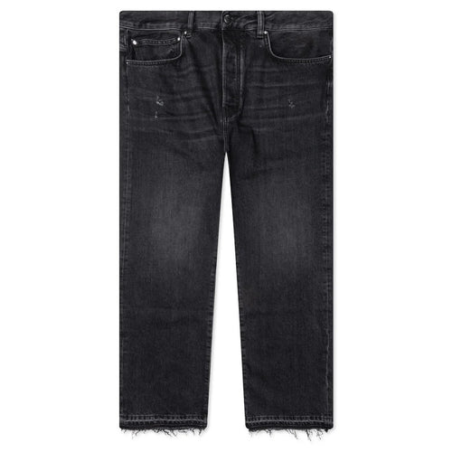 Released Hem Straight Jean Vintage Black