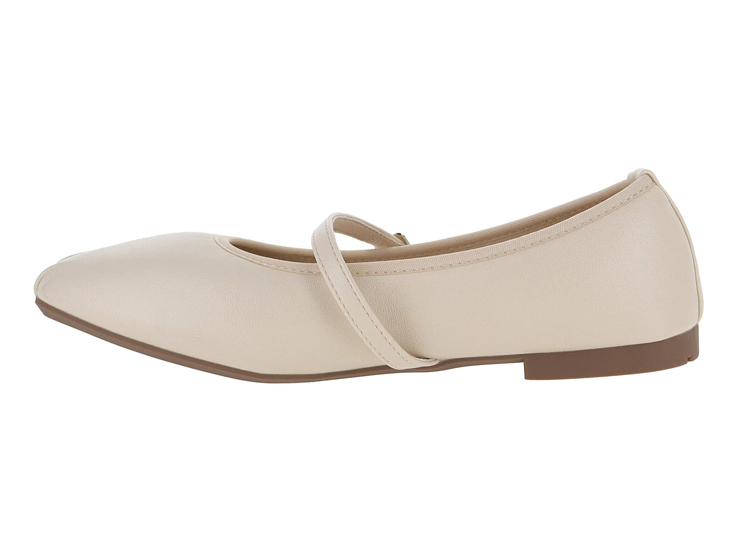 Zapatos Flats Ballerina Roze Color Hueso para Mujer